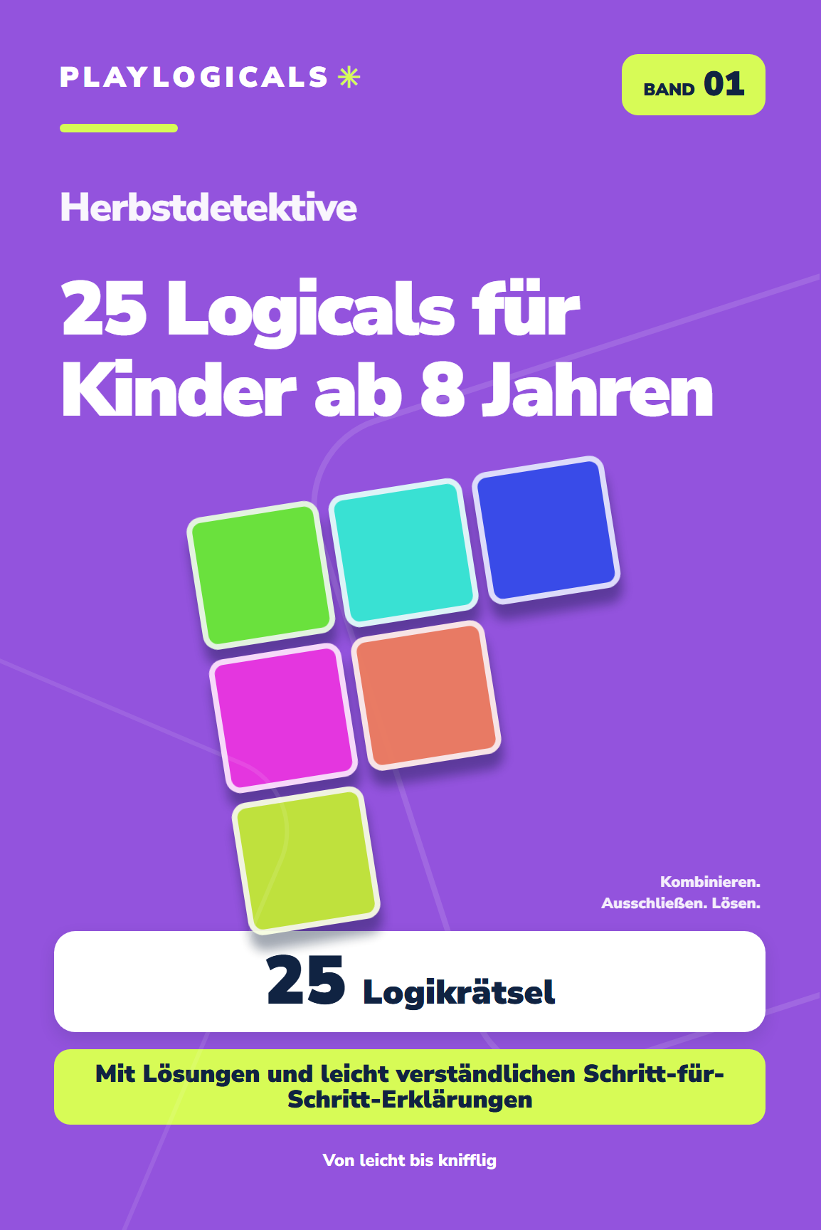 PlayLogicals – Herbstdetektive: 25 Logicals für Kinder